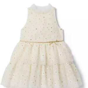 Janie and Jack The Shimmer Floral Dress